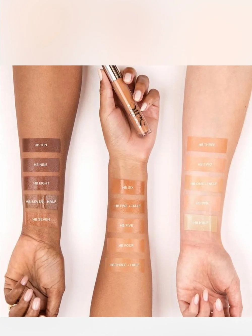 Saie Hydrabeam Sheer Brightening Undereye Concealer with Cucumber in FIVE
